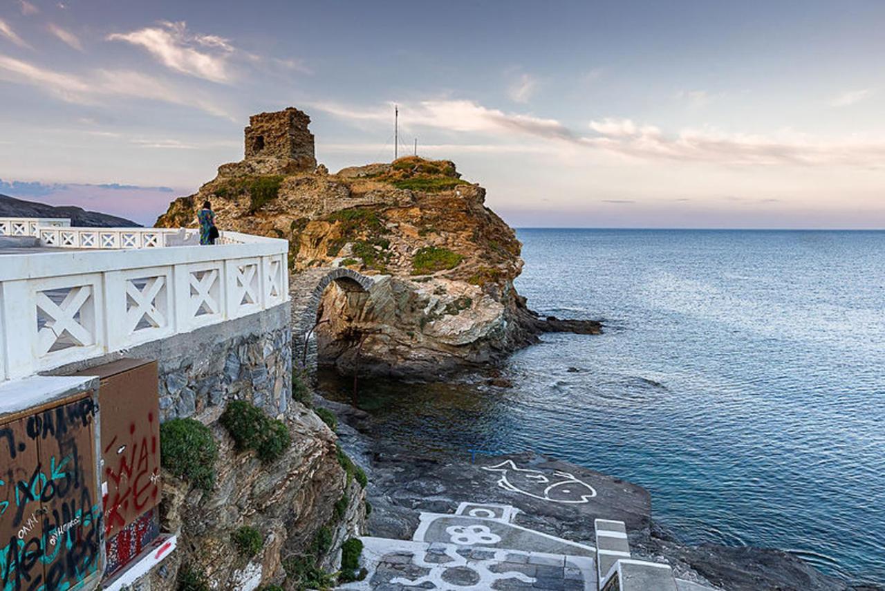 Castel Abaso Boutique Apartments By Explore Andros Zewnętrze zdjęcie