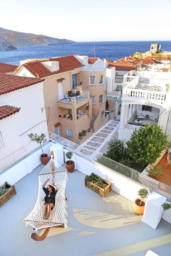 Castel Abaso Boutique Apartments By Explore Andros Zewnętrze zdjęcie